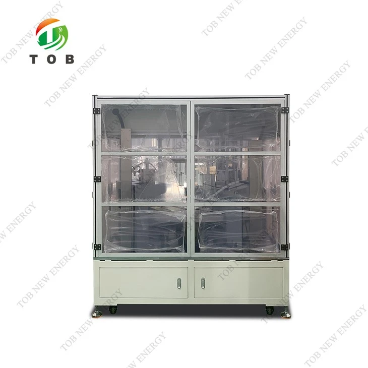 Pouch Cell Secondary Sealing And Trimming Machine
